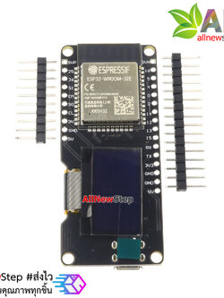 ESP32 OLED OLED module ESP32 WROOM WiFi and Bluetooth ESP ESP32 โมดูล ESP32 + จอ OLED