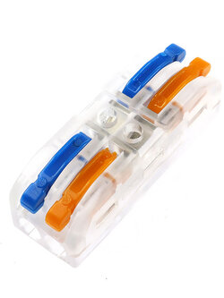 ขั้วต่อสายไฟ ต่อสายไฟ 2 คู่ terminal block 2p 32A 250V