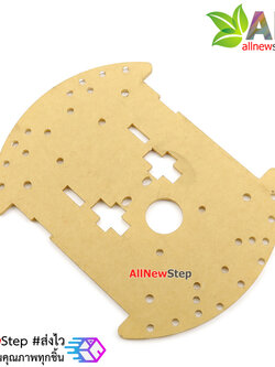 โครงรถ Smart car chassis 2WD acrylic