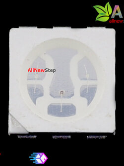 หลอดไฟ LED RGB 3 สี แบบ SMD 5050