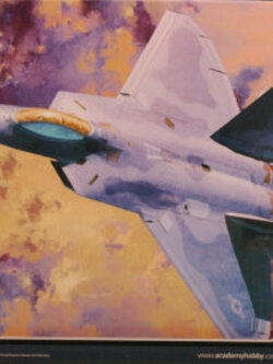 1/72 F-22A Raptor Air Dominance Fighter
