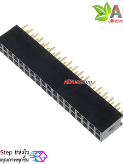 Double row female socket female socket 2.54mm 2x18