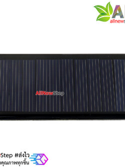 Solar cell Solar panels โซลาเซลล์ 5V 60ma 0.3W ขนาด 68x36mm