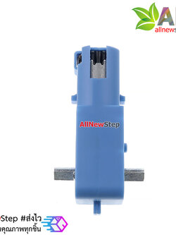 มอเตอร์ 3-6V เกียร์มอเตอร์เฟืองโลหะ 2 แกน ทดรอบ 1:90