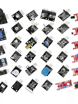 37 IN 1 Sensor Kits For Arduino ชุดโมดูลเซ็นเซอร์ 37 in 1 สำหรับ Arduino เฉพาะอุปกรณ์ไม่มีกล่อง
