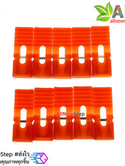 จัมเปอร์แบบยาว long jumper cap 2.54mm pitch 14mm 10 ชิ้น สีแดง