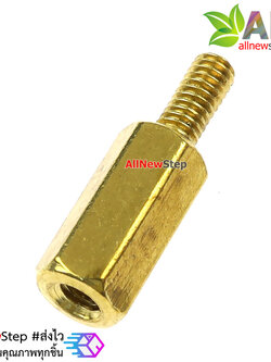 น็อต M2.5 ขนาด 10+6mm