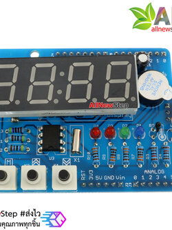 บอร์ดทดลอง Uno R3 Expansion Board Clock Shield Wire Digital Module Real Time Clock Shield for Arduino