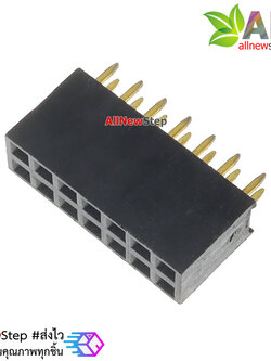 Pin header 2x7ระยะห่าง 2.54mm