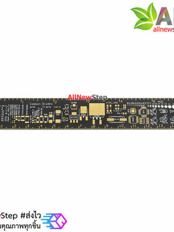 ไม้บรรทัด PCB ออกแบบวงจร PCB Ruler Engineering Ruler Gold PCB 15 cm