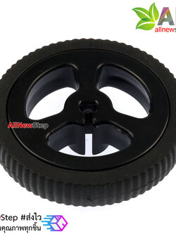 ล้อรถ Smart Car miniQ car N20 motor rubber wheel diameter 34x7mm