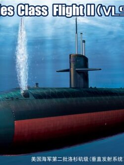 1/350 USS Los Angeles Class Attack Submarine Flight II (VLS)