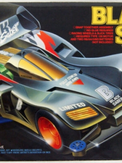 Mini 4WD BLACK SABER (ไม่มีมอเตอร์)