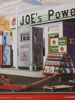1/24 Joe's Power Plus Service Station