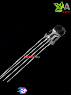 ไฟ LED 3 สี 5mm rgb 5mm LED จำนวน 3 ดวง