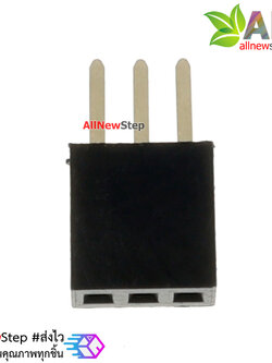 Pin header 1x3 ขาระยะห่าง 1.27mm socket 1x3P 1.27mm