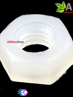 Hex Nylon Nut M3 จำนวน 1 ชิ้น