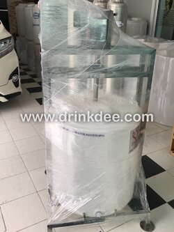 ถัง PE 200 ลิตร ผสมเคมี (โครงสแตนเลส) 1 Hp