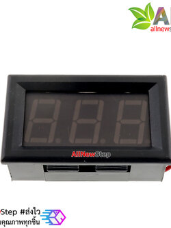 LED 0.56 inc Voltage Meter Mini Digital Voltmeter DC 5-28V สีเขียว