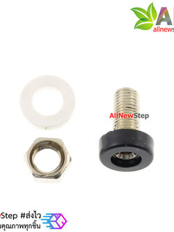 2mm Banana Jack Socket สีดำจำนวน 1 ชิ้น