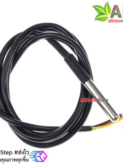Digital Temperature Temp Sensor Probe DS18B20 For Thermometer Waterproof 100CM