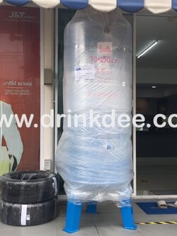 ถังกรองเหล็ก 28" (70cm. x 150cm. x 4.5 mm.)