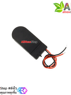 รางถ่านกระดุม CR2032 2 ก้อน 6V พร้อมสวิตช์