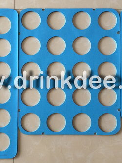 แผ่นล็อคคอขวด 12, 20, 24 ช่อง