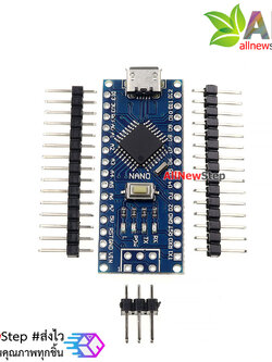 Nano 3.0 Micro USB Atmega328 รุ่นใหม่ CH340 ยังไม่บัดกรีขา Arduino Compatible หัวต่อแบบ micro usb