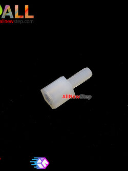 น็อตไนลอน ขนาด M2.5 5+6mm