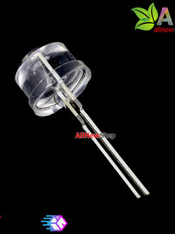 LED 8MM red 0.5W หลอดไฟ LED 8mm สีชมพู 0.5W จำนวน 5 ดวง