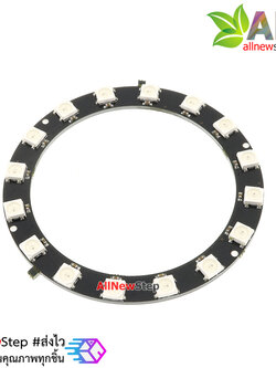 NeoPixel Ring 16 WS2812 RGB LED เส้นผ่านศูนย์กลาง 68mm