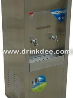 ตู้น้ำร้อน-น้ำเย็น แบบต่อท่อ 2 หัวก๊อก