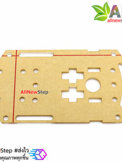 โครงรถ Smart car chassis 2WD acrylic