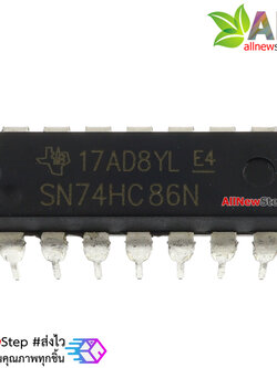 IC 74HC86N Quad 2 input EXCLUSIVE OR gate ไอซีเบอร์ 74HC86N