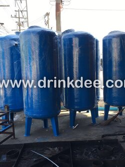 ถังกรองเหล็ก 40" (100cm. x 150cm. x 6 mm.)