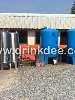 ถังกรองเหล็ก 48" (120cm. x 150cm. x 6 mm.)