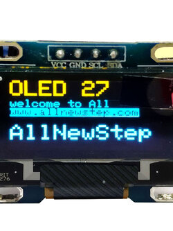 OLED LCD LED Display Module Yellow/Blue 0.96 นิ้ว 128X64 for Arduino