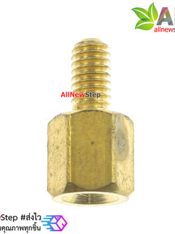 Nut screw m2.5 น็อตสกรู M2.5 ขนาด 6+6mm