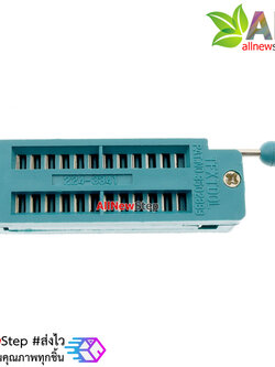 ZIF Socket 24 Pin Universal ZIF Dip Tester IC Test Socket