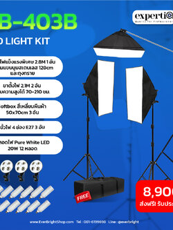 LB-403B + LED 20W 12 หลอด