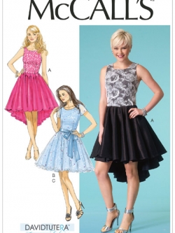แพทเทิร์นตัดเดรสสตรี McCalls 7123 Size: 4-6-8-10-12