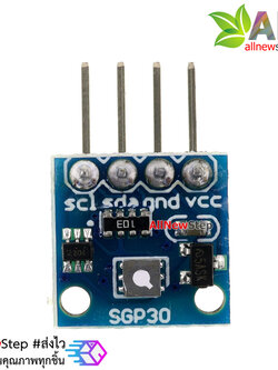 SGP30 Air Quality Sensor Breakout VOC and eCO2 เซนเซอร์วัดคุณภาพอากาศ SGP30