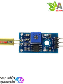 SW-520D Angle Sensor Module Ball Switch Vibration Tilt SW520D Sensor โมดูลสวิตช์ตรวจจับการเอียง/สั่น