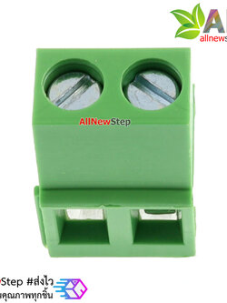 Screw Terminal KF128-2P ระยะห่าง 5.0MM 2 ขา ไฟ 300V/10A