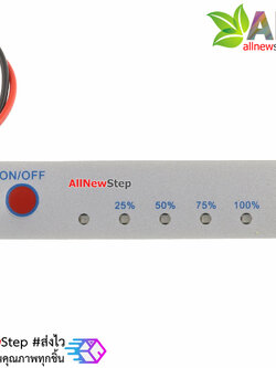 lithium battery 12V power 5 battery level วัดแบตเตอร์รี่ 12V 5 ระดับ พร้อมปุ่มกดวัดระดับแบตเตอร์รี่่