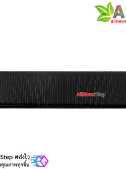 Solar cell Solar panels โซลาเซลล์ 5.5v 60ma 0.33W ขนาด 100x28mm
