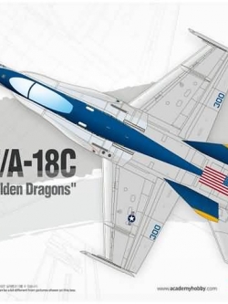 1/72 USN F/A-18C "VFA-192 Golden Dragons"