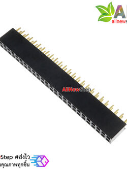 Double row female socket female socket 2.54mm 2x25