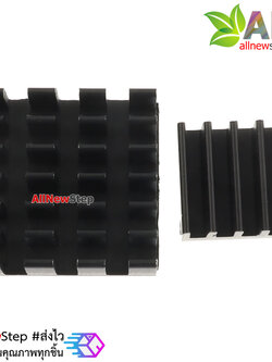 แผ่นระบายความร้อนขนาดเล็ก 2 ชิ้น พร้อมสติกเกอร์